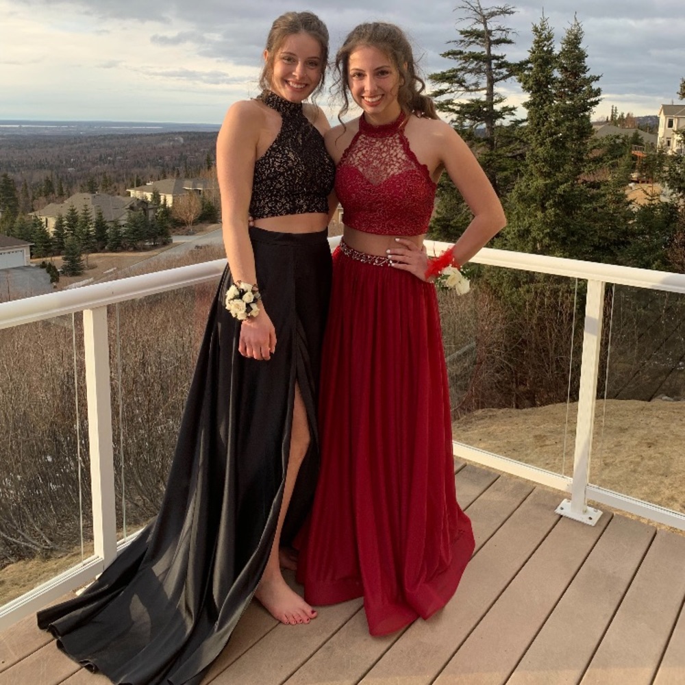 Beautiful black jovani dress!